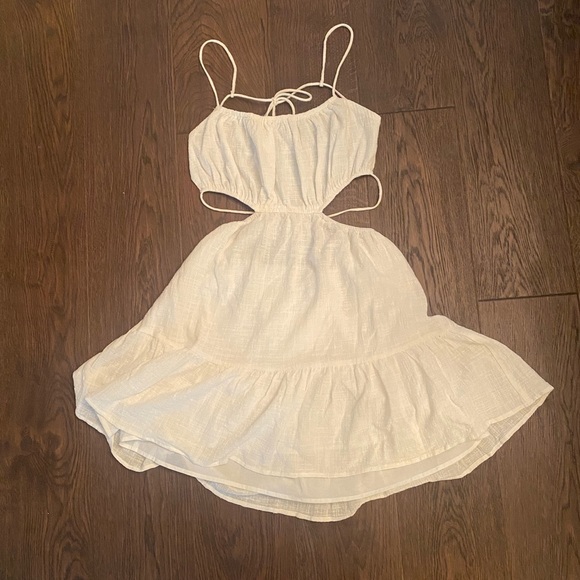 NWT- cutout backless babydoll dress - Picture 4 of 6